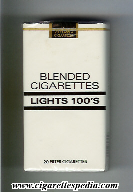 blended cigarettes lights l 20 s usa