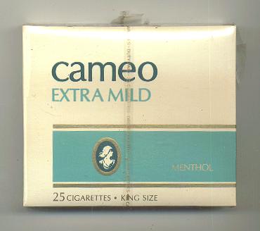 Cameo (canadian version) (Extra Mild Menthol) KS-25-B (white and light green) - Canada.jpg