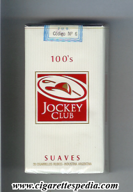 jockey club argentine version suaves l 20 s white red argentina