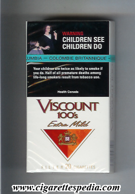 viscount viscount on white extra mild l 20 h canada