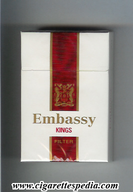 embassy english version with vertical one colour stripe kings filter ks 20 h tanzania
