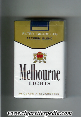 how much is a packet of cigarettes in melbourne Melbourne (Premium Blend Lights) KS-20-S - Philippines and USA