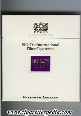 silk cut l 20 b white violet england