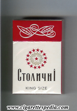 stolichni t king size ks 20 h white red ukraine