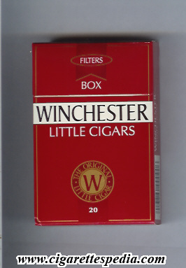 winchester american version little cigars the original ks 20 h horizontal name usa