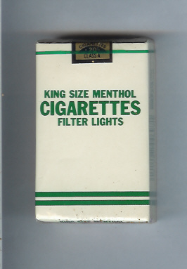Cigarettes (Menthol Lights) KS-20-S - USA