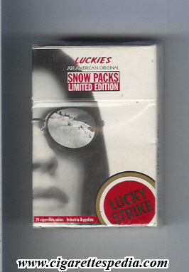 lucky strike collection design luckies snow packs limited edition picture 2 ks 20 h argentina