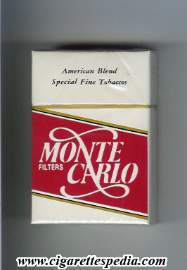 monte carlo colombian version filters american blend special fine tobaccos ks 20 h colombia
