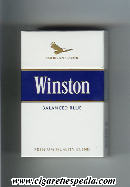 winston with eagle from above on the top american flavor balanced blue ks 20 h germany spain