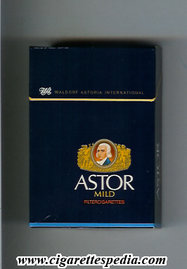astor german version waldorf astoria international mild filter cigarettes ks 20 h germany
