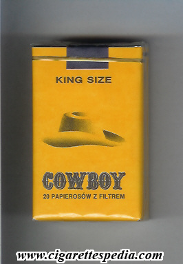 cowboy polish version ks 20 s yellow with a hat poland
