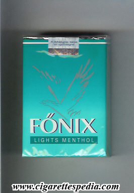 fonix lights menthol ks 20 s hungary