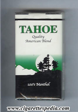 tahoe quality american blend menthol l 20 s usa