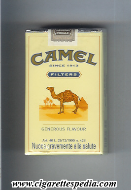 camel since 1913 filters generous flavour ks 20 s germany usa