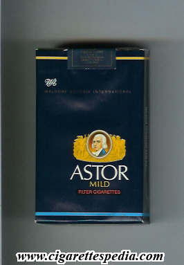 astor german version waldorf astoria cigarettes mild filter cigarettes ks 20 s yugoslavia