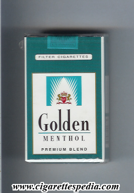 golden american version menthol ks 20 s usa