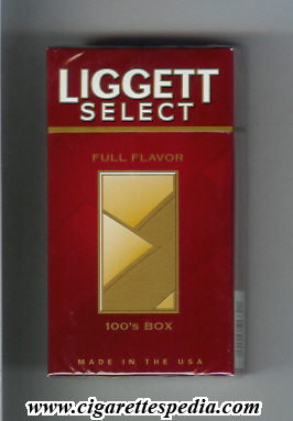 liggett select colour design full flavor l 20 h usa