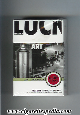 lucky strike collection design luckyflavor com ar filters art ks 20 h argentina usa