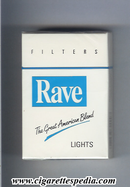 rave american version design 3 filters the great american blend lights ks 20 h usa