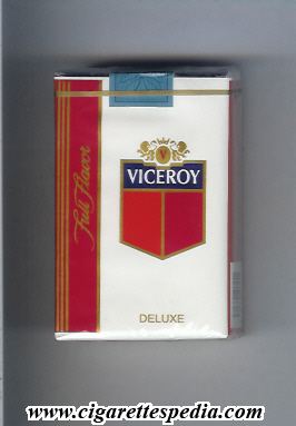 viceroy with flag in the right full flavor deluxe ks 20 s mexico