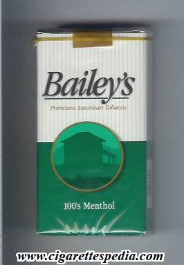 bailey s menthol l 20 s usa