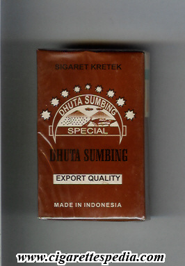dhuta sumbing special export quality ks 12 h indonesia