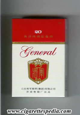 general chinese version virginia ks 20 h white red china