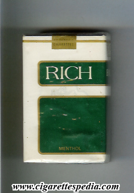 rich american version menthol ks 20 s usa
