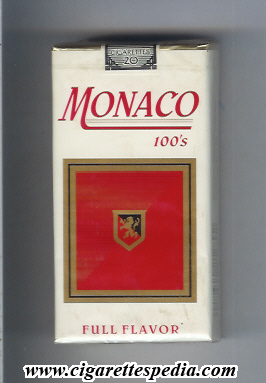 monaco american version full flavor l 20 s usa