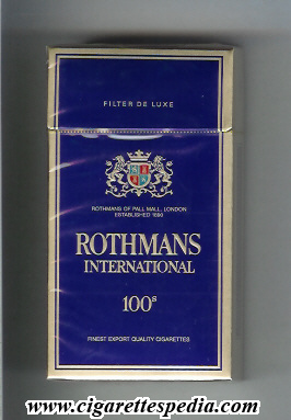 rothmans international l 20 h malaysia england