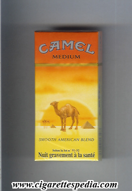 camel with sun smooth american blend medium ks 10 h germany usa