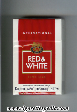 red white with square international king size ks 20 h czechia