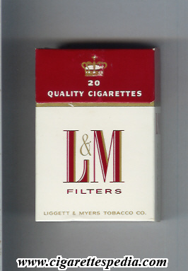 l m filters quality cigarettes ks 20 h usa
