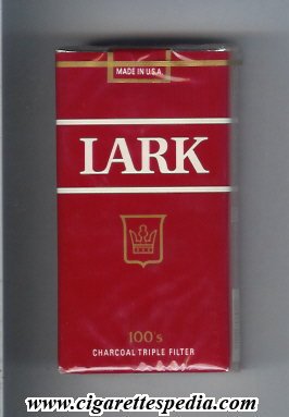 lark charcoal triple filter l 20 s red usa