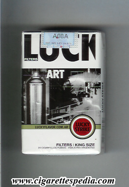 lucky strike collection design luckyflavor com ar filters art ks 20 s argentina usa
