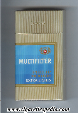 multifilter philip morris pm in the middle extra lights l 20 h usa