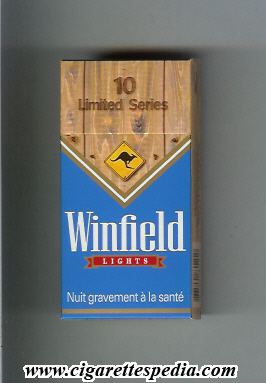 winfield australian version limited series lights ks 10 h brown blue holland australia