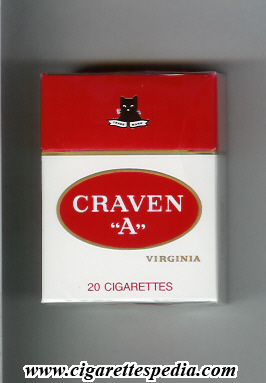 craven a virginia s 20 h white red with a cat jamaica