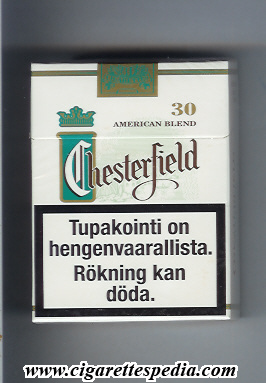 File:Chesterfield american blend white green ks 30 h menthol finland switzerland.jpg