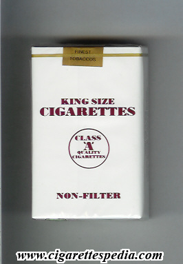 class a cigarettes non filter ks 20 s usa
