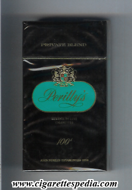 perilly s menthol private blend jonh perilly established 1888 l 20 h malaysia