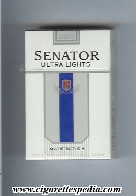 senator american version premium american flavor ultra lights ks 20 h russia usa