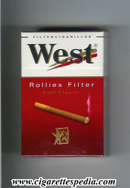 west r rollies filter full flavor filter cigarillos ks 19 h germany