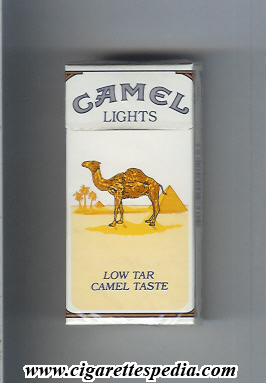 camel lights low tar camel taste ks 10 h sweden usa
