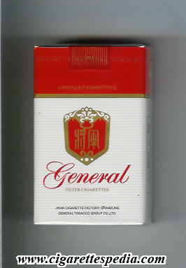 general chinese version virginia ks 20 s white red china