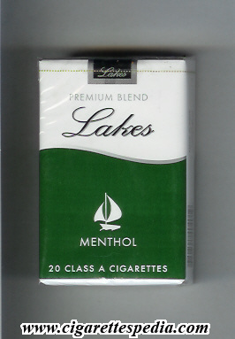 lakes premium blend menthol ks 20 s india