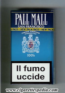 pall mall american version famous american cigarettes san francisco l 20 h germany italy usa