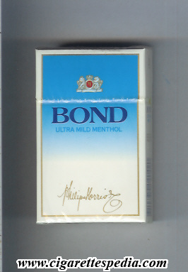 bond swedish version ultra mild menthol ks 20 h sweden
