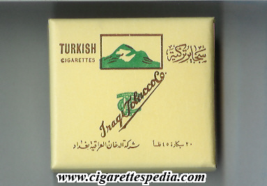 turkish cigarettes iraqi tobacco co s 20 b iraq