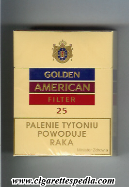 golden american with emblem on the top filter ks 25 h poland
